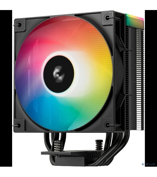 Кулер для процессора DEEPCOOL AG400 BK ARGb V2 черный 120мм алюминий+медь 2100rpm 31.6db 4-pin 220W 154мм