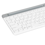 Клавиатура беспроводная A4Tech Fstyler FBK25, USB, Bluetooth/Радиоканал, белый/серый, фото37