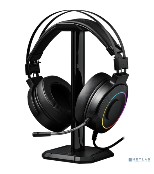 Гарнитура Redragon Lamia 2 чёрный, проводная, USB, подсветка