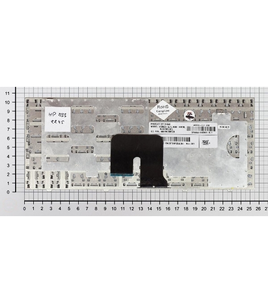 Клавиатура для ноутбука HP Mini 2133 2140 серебристая