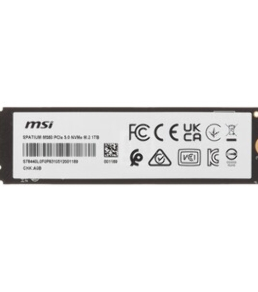 Накопитель SSD PCIE 5.0 NVME M.2 1Tb SPATIUM M560 1Tb MSI