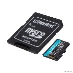 Флеш карта microSDXC 256Gb Kingston SDCG4/256Gb Canvas Go! Plus A2 + adapter, фото7