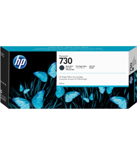 Картридж струйный HP 730 300-ml черный матовый Ink Crtg