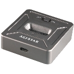 Док Станция SSD M.2 NVME AgeStar 31CBNV1C (GRAY) серый, фото8