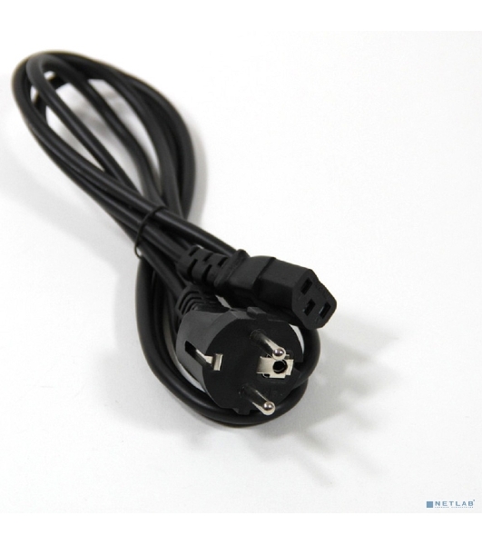 Кабель компьютер - розетка 1,5 м 220V (Европейский стандарт) VCOM/TELECOM