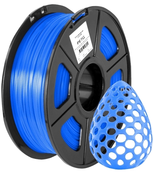 Пластик для принтера 3D Cactus CS-3D-PETG-1KG-T-BLUE PETG d1.75мм 1кг 1цв.