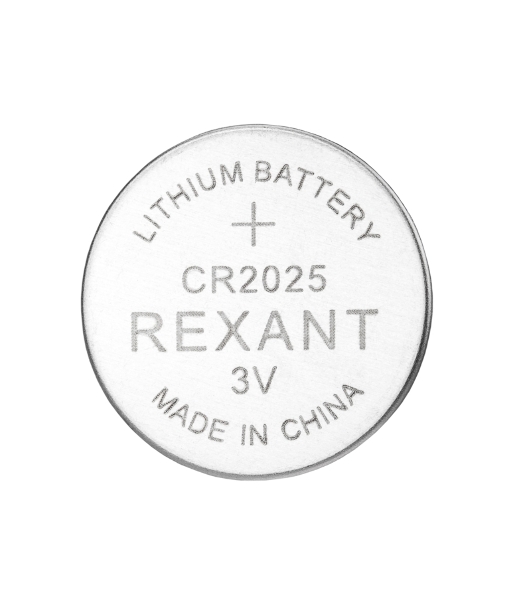 Батарейка литиевая Rexant CR2025 3В блистер 5 шт.