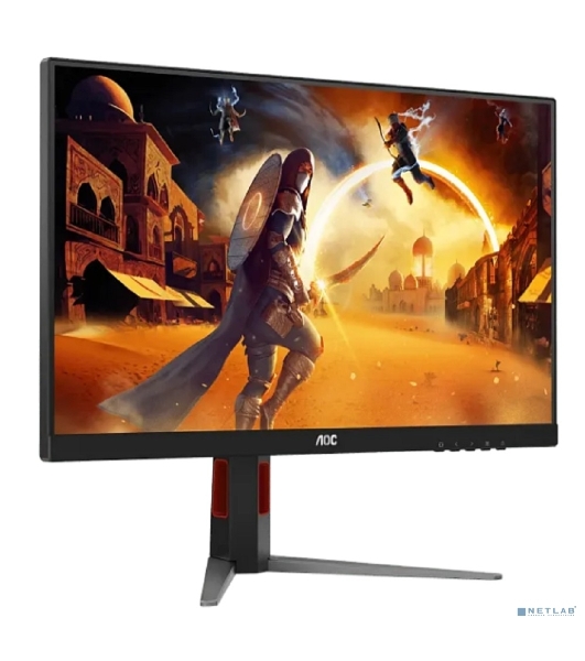 Монитор 27' AOC Q27G4/D IPS 2560x1440, 200 Гц, 0.3 мс, 16:9, 350 кд/м², HDMI 2.0, DP 1.4, 3.5 Jack, DisplayHDR 400, Adaptive-Sync, черный