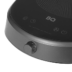 Плита настольная электрическая BQ HP121SS серый, 2.4 кВт, индукция, конфорки - 1, стеклокерамика, сенсор, поворотные переключатели, фото5