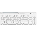 Клавиатура беспроводная A4Tech Fstyler FBK25, USB, Bluetooth/Радиоканал, белый/серый, фото36