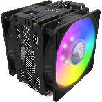 Кулер для процессора Cooler Master Hyper 212 LED Turbo ARGB черный, 120 мм, алюминий/медь, 1800 об/мин, 27 дБ, 4 pin, 160 Вт, 159 мм, фото4