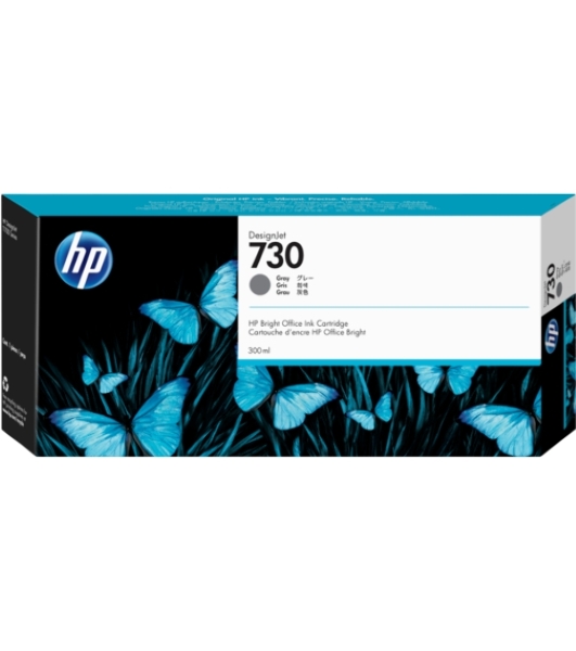 Картридж струйный HP 730 300мл серый Ink Cartridge