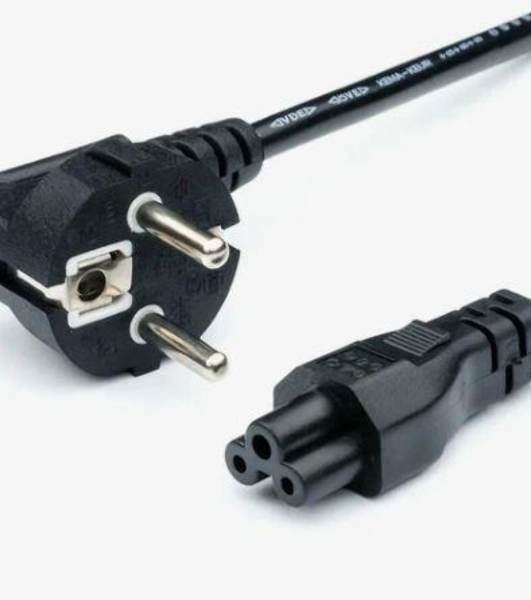 Кабель питания GoPower евровилка CEE 7/7-IEC 320 C5 1.8м ПВХ 0.75мм черный (1/10/160)
