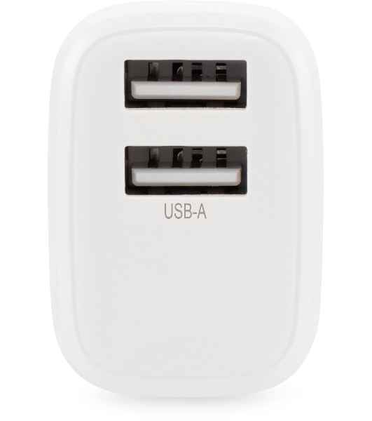 Сетевое зарядное устройство Buro BUWH1 15.5W 3.1A 2xUSB универсальное белый