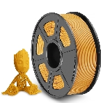 Филамент NVPrint PLA Gold для 3D печати диаметр 1.75мм длина 330 метров масса 1 кг, фото 1