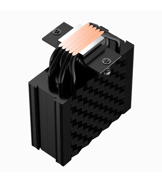 Кулер для процессора PCCooler RZ500 черный 120мм алюминий+медь 2200rpm 32db 4-pin 250W 155мм