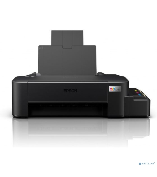 Принтер струйный Epson L121 (C11CD76414), A4, цветной, печ. до 9 стр/мин. (ч/б) до 4.8 стр/мин. (цвет), 720 x 720 dpi, USB