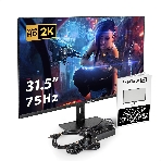 Монитор 31.5' ExeGate SmartView ES3207TA IPS 2560x1440, 75 Гц, 1 мс, 16:9, 300 кд/м², HDMI 2.0, DP, 3.5 Jack, динамики (2x3 Вт), HDR10, FreeSync, черный, фото17