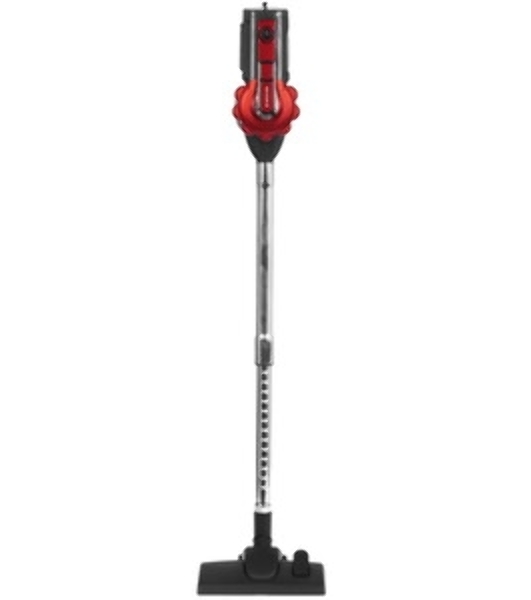 Пылесос вертикальный BRAYER BR4268 серый/красный, питание от сети, 185 Вт, уборка сухая, пылесборник 0,8 л