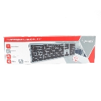 Клавиатура беспроводная Gembird KBW-1, USB, серебристый, фото4