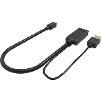 Кабель-переходник HDMI(F) +USB---> miniDP(M) 0.15m 4K*30Hz VCOM CG497-0.15, фото6