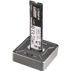 Док Станция SSD M.2 NVME AgeStar 31CBNV1C (GRAY) серый, фото6