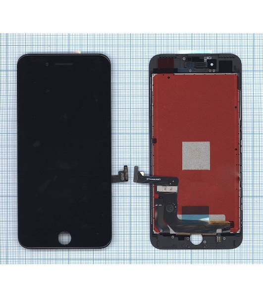 Дисплей для iPhone 7 Plus в сборе с тачскрином (AAA) черный