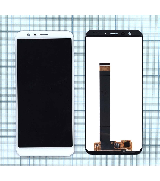 Дисплей для Meizu M8c белый
