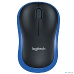 Мышь беспроводная Logitech M185 синий, 1000 dpi, радиоканал, USB, кнопки - 3, фото19