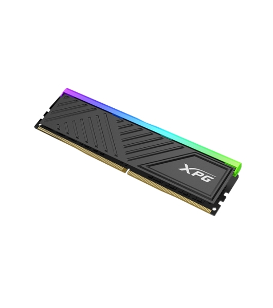 Оперативная память XPG Spectrix D35G RGB, DDR4, 16GB (1x16GB), 3200MHz, CL16, DIMM, с радиатором, RGB, черный