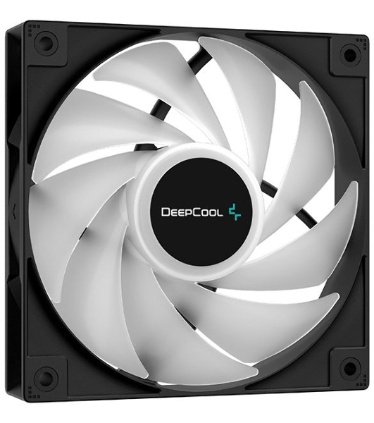 Кулер для процессора DEEPCOOL AG400 LED черный, 120 мм, алюминий/медь, 2000 об/мин, 31.6 дБ, 4 pin, 220 Вт, 150 мм
