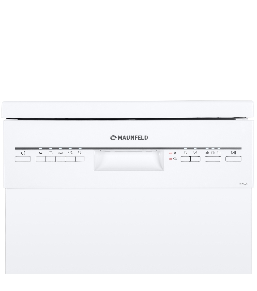 Посудомоечная машина Maunfeld MWF08S, белый, 44.8 см, 9 компл., 49 дБ, класс A+