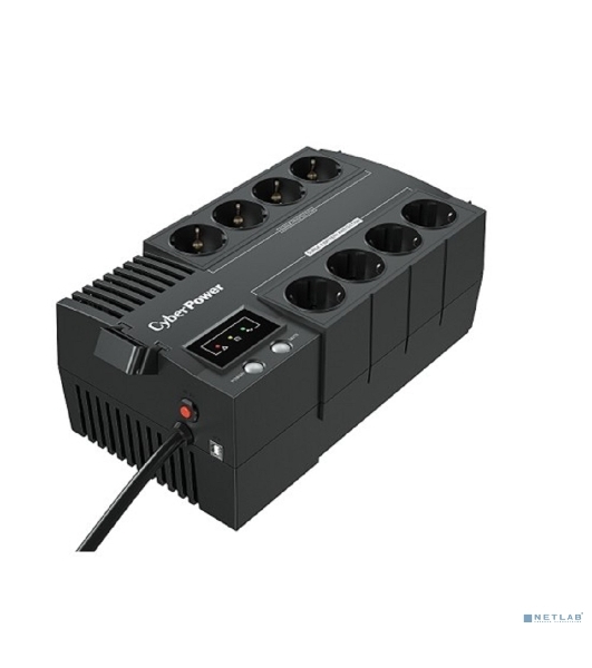 Источник бесперебойного питания CyberPower BS450E NEW/450 ВА/270 Вт/8 х CEE 7 (евророзетка)