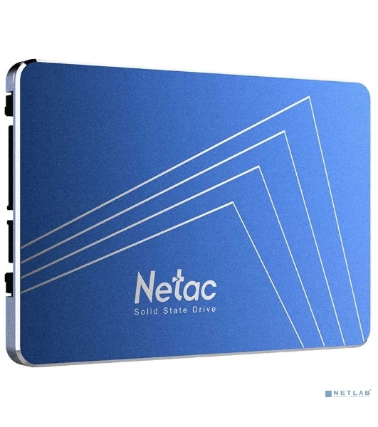 Накопитель SSD Netac N535S, 480Gb, SATA III, 2.5', 560/520