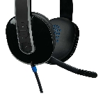 Гарнитура Logitech USB Headset H540 чёрный, проводная, USB, фото26