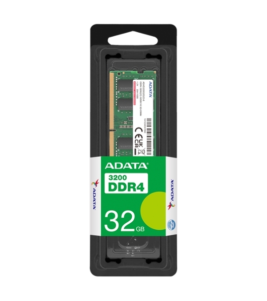 Оперативная память ADATA, DDR4, 32GB (1x32GB), 3200MHz, CL22, SO-DIMM