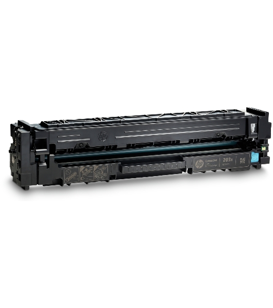 Картридж лазерный HP CF541X (HP 203X) голубой для HP LaserJet M254/M280/M281 2500 страниц.