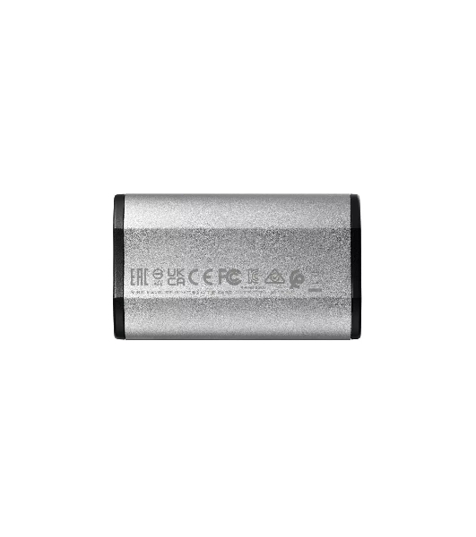 Внешний SSD ADATA SD810, 500 Gb, USB 3.2 Gen 2x2 Type-C, R/W 2000/2000, серебристый