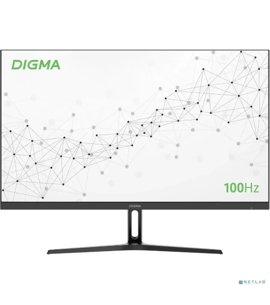Монитор 23.8' Digma Progress 24P504F IPS 1920x1080, 100 Гц, 5 мс, 16:9, 250 кд/м², 1xHDMI, 1xDP, 1xVGA, 2x2 Вт, черный