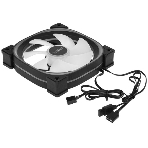 Вентилятор для корпуса PCCooler EF120 ARGb черный, 120 мм, 1500 об/мин, 25.7 дБ, 4 pin, фото6