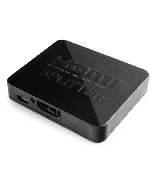 Разветвитель HDMI Cablexpert DSP-2PH4-03, HD19F/2x19F, 1 компьютер => 2 монитора, Full-HD, 3D, 1.4v