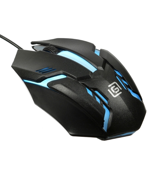 Мышь проводная Oklick 396M INSOMNIA черный, 1000 dpi, USB, кнопки - 3