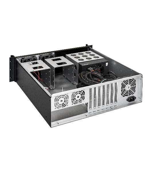 Серверный корпус ExeGate Pro 3U450-08 (RM 19', высота 3U, глубина 390, БП 500ADS, USB)