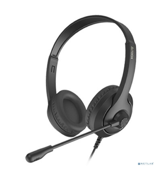 Гарнитура A4Tech Fstyler FH100 чёрный, проводная