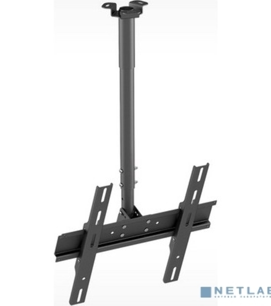 Кронштейн для телевизора Holder PR-101-B черный 32'-65' макс.60кг потолочный фиксированный