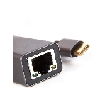 Кабель-переходник USB 3.1 Type-C -->RJ-45 1000Mbps Ethernet, Aluminum Shell, 0.15м VCOM DU320M, фото8