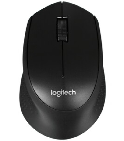 Мышь беспроводная Logitech M280 серый, 1000 dpi, радиоканал, USB, кнопки - 3