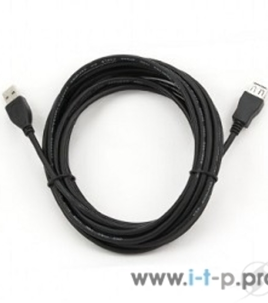 Кабель Gembird PRO USB 2.0 удлинительный 4.5м AM/AF позол. контакты, пакет