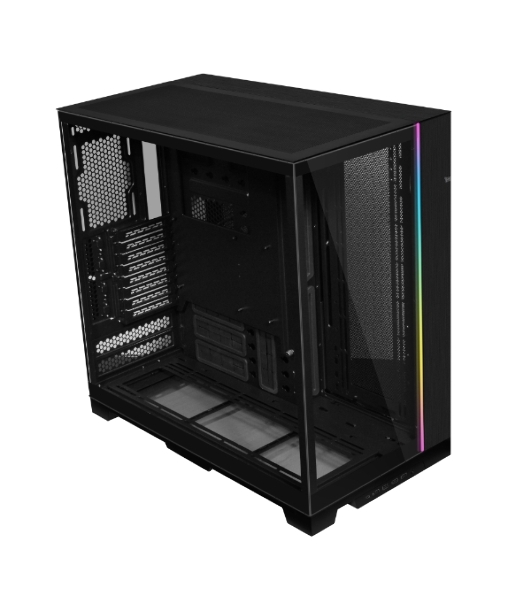 Компьютерный корпус LIAN LI O11 Dynamic EVO XL Black, Large Case: EATX(under 280mm)/ATX/MICRO-ATX/MINI-ITX, 4xUSB 3.0, 1xUSB Type-C, 1xAudio, Included Fans: none