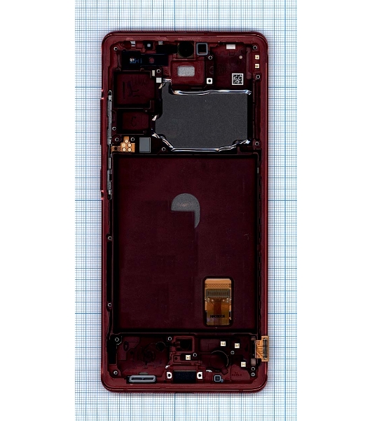 Дисплей для Samsung Galaxy S20 FE SM-G780F красный